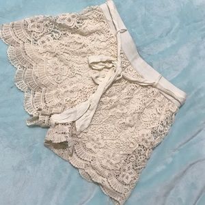 Rue21 lace shorts